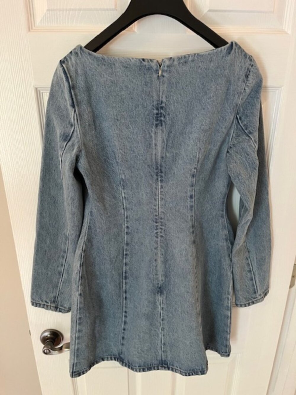 KBB BY KAHLANA | Women's The Tuxedo Mini dress in Denim-NWT - Picture 4 of 16